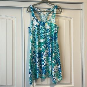 Lilly Pulitzer midi dress. Worn once. Size M.